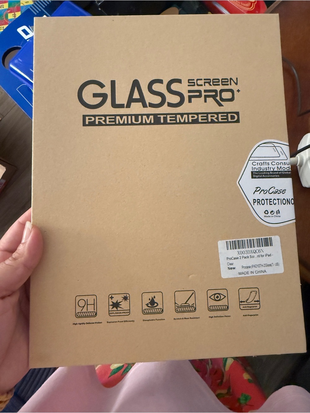 GLASS Screen Pro+ Premium Tempered Glass Screen Protector - Brown
